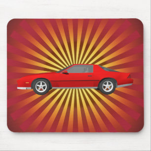 80's Camaro Sports Car: Custom Mousepad