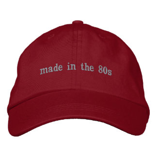 80s cap - customise your year of birth