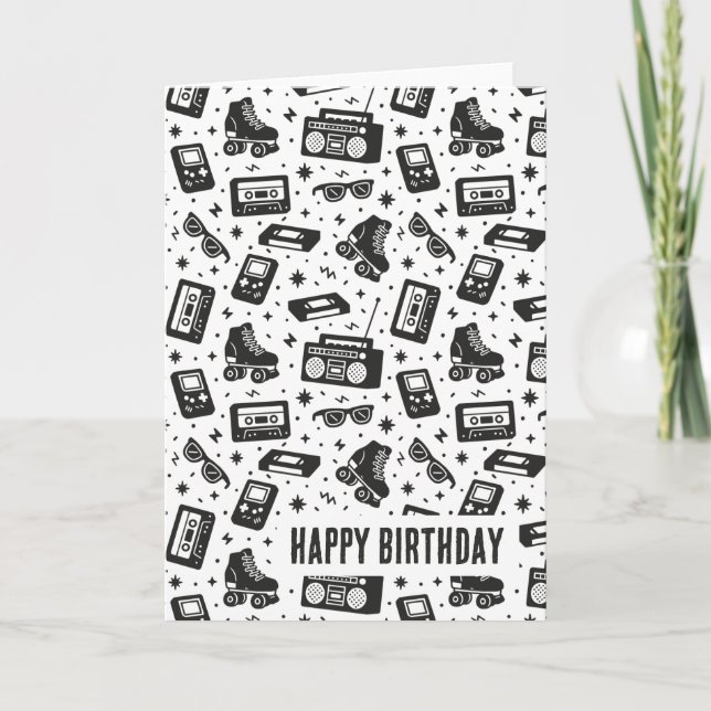 80's card (Front)