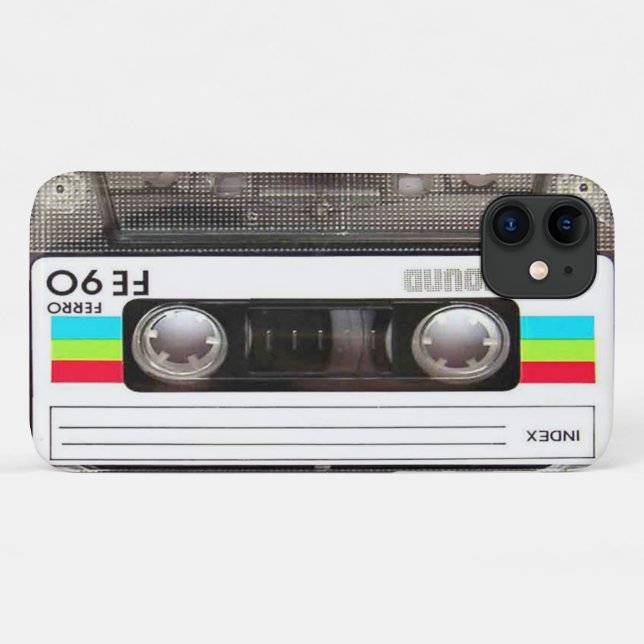 80s Cassette Tape Case-Mate iPhone Case (Back (Horizontal))