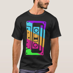 80's Cassette Tape For 80s 90s Vintage Retro T-Shirt