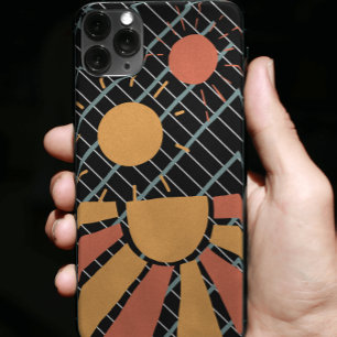 80s Colourful Retro Sunset Stylish aesthetic iPhone 11 Case