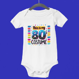80's Costume Baby Bodysuit