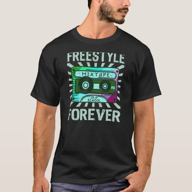 80s Dance Music Freestyle T-Shirt (Front)