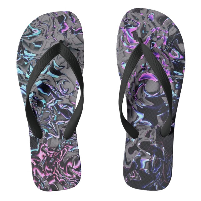 80's Disaster Flip Flops (Footbed)