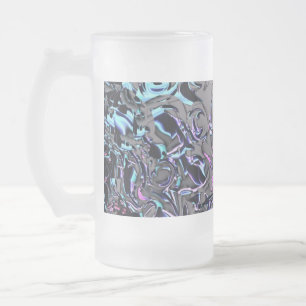 80's Disaster Frosted Glass Beer Mug