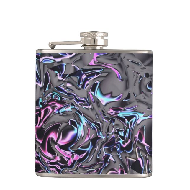 80's Disaster Hip Flask (Front)