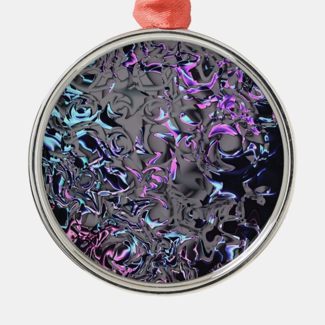 80's Disaster Metal Tree Decoration (Front)