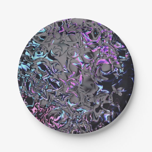 80's Disaster Paper Plate (Front)