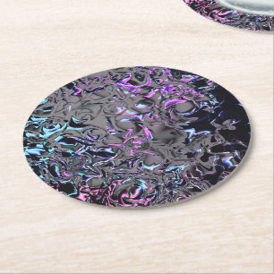 80's Disaster Round Paper Coaster