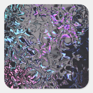 80's Disaster Square Sticker