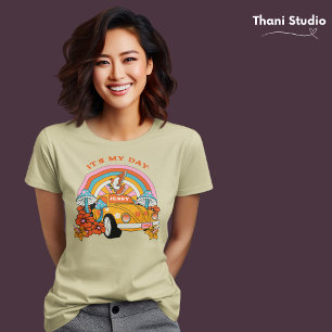 80s Flashback Vintage Retro Birthday Party Beige  T-Shirt