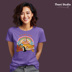 80s Flashback Vintage Retro Birthday Party Purple T-Shirt