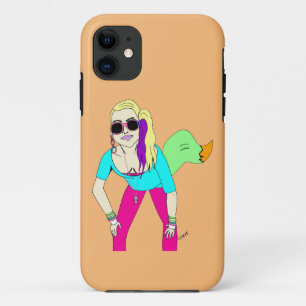 80s foxy girl  iPhone 11 case