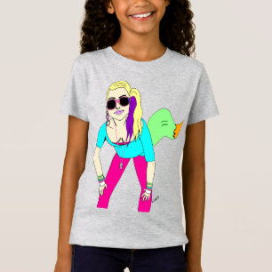 80s foxy girl    T-Shirt