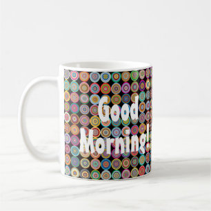 80s Funky Stylish Sophisticated Fancy Pattern Coffee Mug