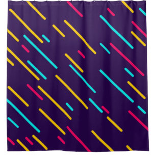 80s Geometric Art Pattern Geometric Photography Ge Shower Curtain