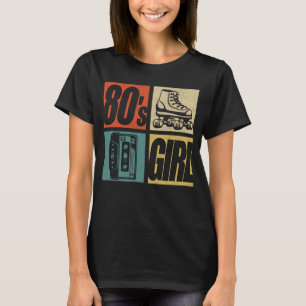 80s Girl 1980s Fashion 80 Theme Party Eighties  T-Shirt