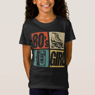 80s Girl 1980s Fashion 80 Theme Party Eighties  T-Shirt