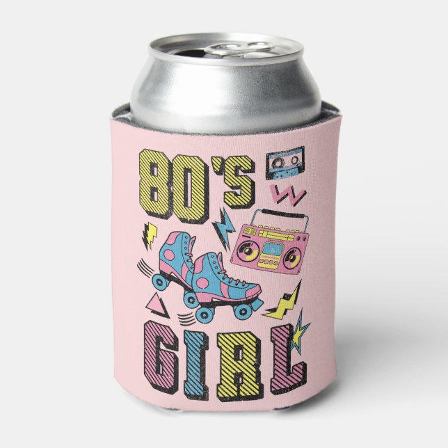 80's Girl Can Cooler (Can Front)