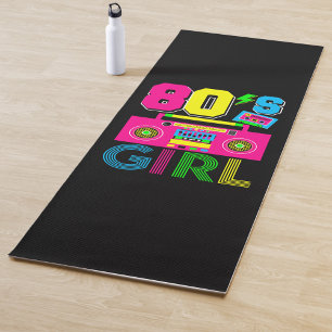 80's Girl Yoga Mat