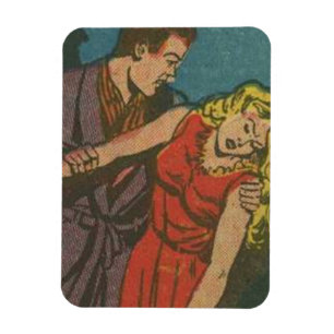 80s Golden age horror comics scary vintage Magnet
