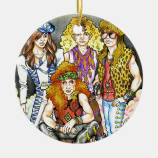 80s Hairband - 80s Retro Ceramic Tree Decoration