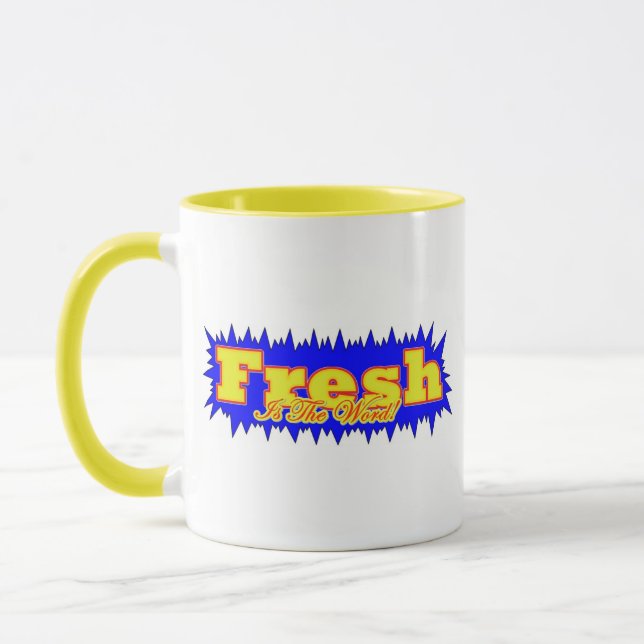 80s hip hop mug (Left)