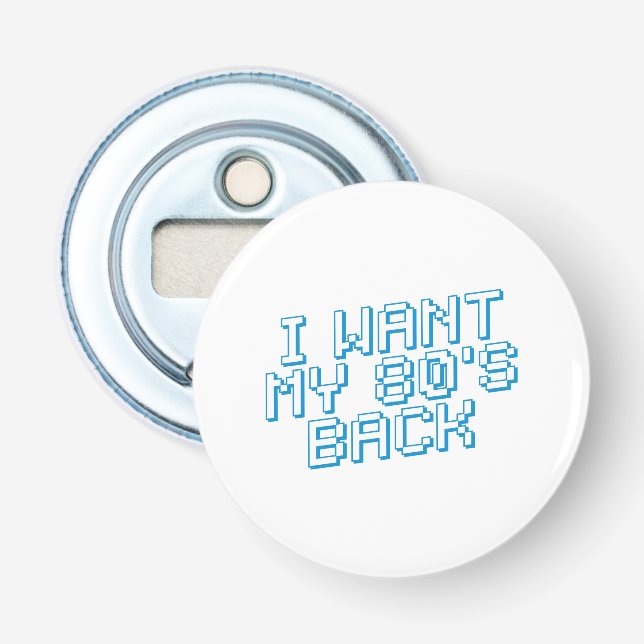 80s Lover Bottle Opener (Front)