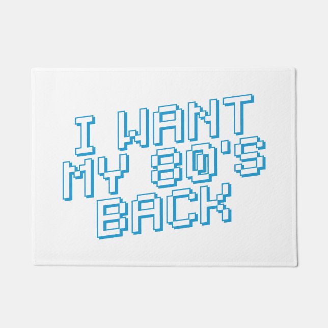 80s Lover Doormat (Front)