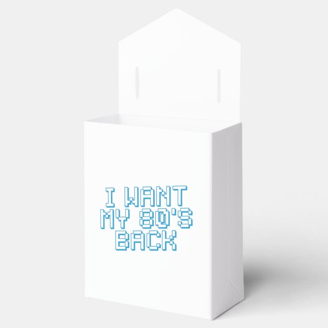 80s Lover Favour Box (Opened)
