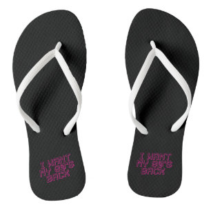 80s Lover Flip Flops