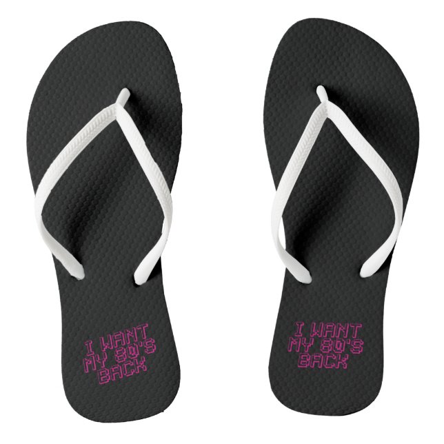 80s Lover Flip Flops (Footbed)