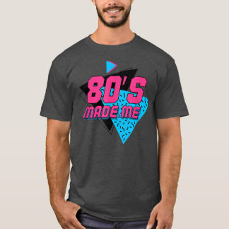 80s Made Me, Retro Vintage Music Design T-Shirt