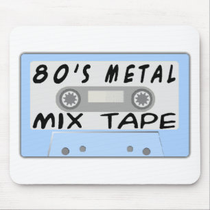 80s Metal Mix Tape Mouse Mat