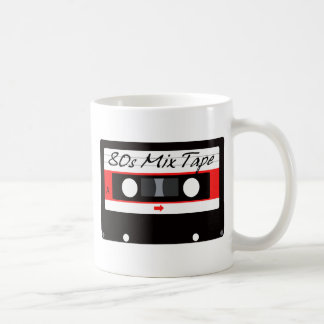 80s Music Mix Tape Cassette Coffee Mug