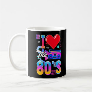 80s Music Radio Love Eighties Disco Coffee Mug