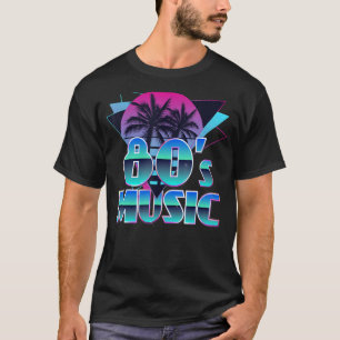 80s Music Retro Vintage Eighties Music 1980s Styl T-Shirt