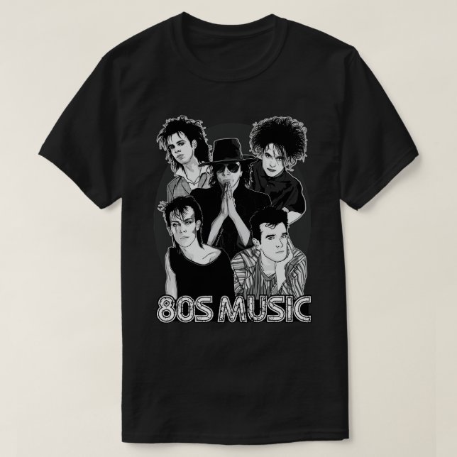 80s music T-Shirt (Design Front)