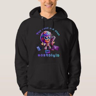 80s Nostalgia Groove Hoodie – Retro Good Old Days 