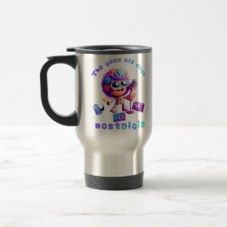 80s Nostalgia Groove Travel Mug