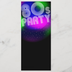 80s Party Invitation