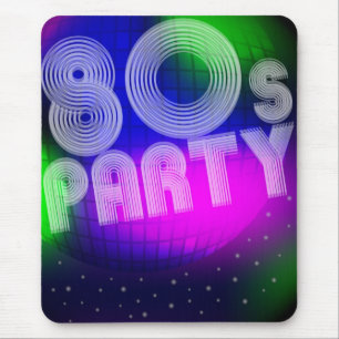 80s Party Mouse Mat