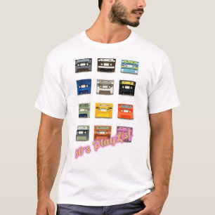 80's Playlist, retro Vintage style unisex T-Shirt