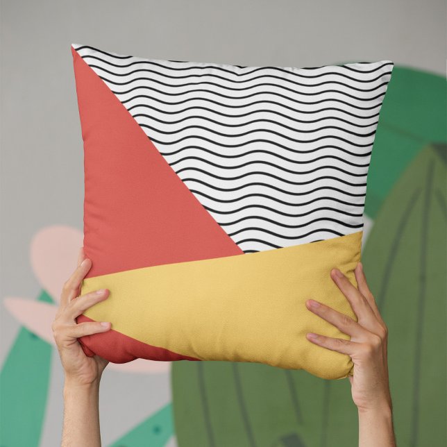 80s Pop art pattern Cushion (Creator Uploaded)