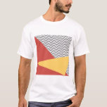 80s Pop art pattern men's T-Shirt<br><div class="desc">Fun colours for this pattern design with a vintage pop art aesthetic reminiscing of the 80s. Retro and trendy at the same time!</div>