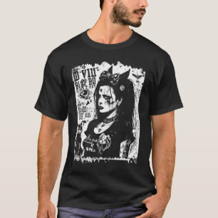 80's Punk Trad Goth Photo Fanzine Flyer Art Versio T-Shirt