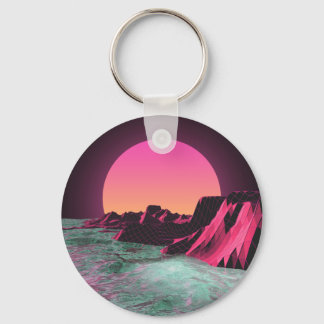 80's R I S E R Key Ring