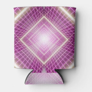 80s Retro: 3D Sci-Fi Background. Can Cooler
