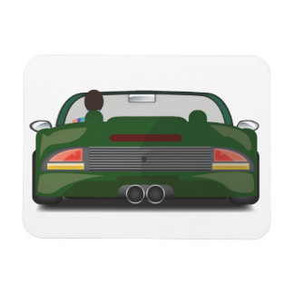 80s Retro Arcade Race Magnet